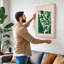 Hillside Town Modern - Wrapped Canvas-1577679120-1577679134