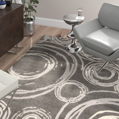 Tapis gris foncé Kenzo