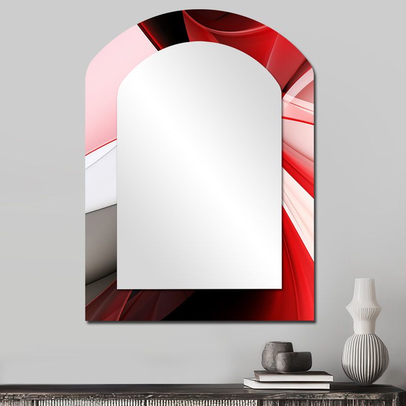 Miroir mural irrégulier, 34 po x 25 po