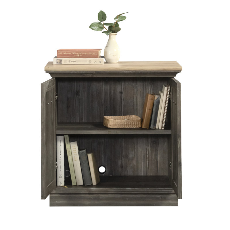 Utility Stand With Adjustable Shelves, Brown Finish