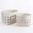 Bayou Breeze Decorative Fabric Storage Baskets Cubes
