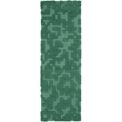 Edmonson Flatweave Wool Geometric Indoor Rug