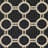 Arneshia Geometric Black/Beige Area Indoor/Outdoor Area Rug-20794310