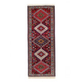 Nabilah One-of-a-Kind 2'3'' X 6'6'' Hand Knotted Area Rug