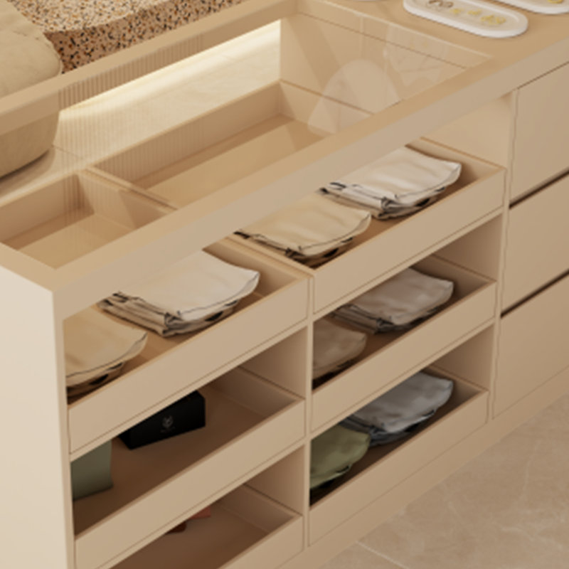 Armoire pour îlot central Fashion, H 35,43 po x l 59,05 po x P 23,62 po