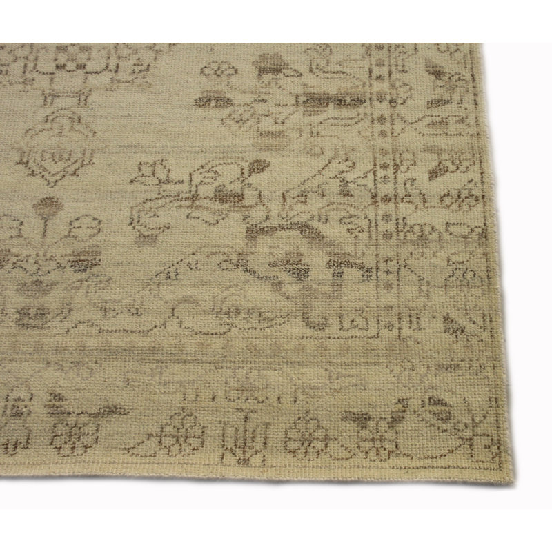 Oushak antique vieilli 6X8