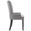 Chaise de salle à manger d'appoint avec accoudoirs pour la maison-1670514093