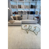 Bindi Rectangle Area Rug in Oat Meal
