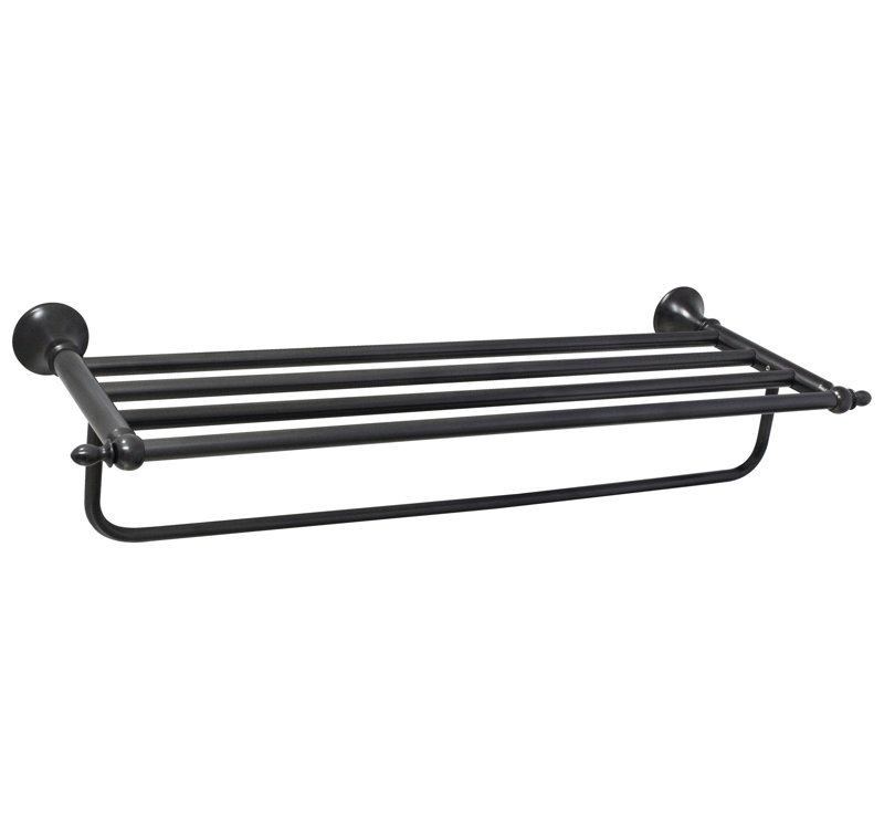 Nama Metal with Towel Bar, Rubbed Bronze
