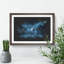 Owl in Flight - Picture Frame Painting-62808696-62808699