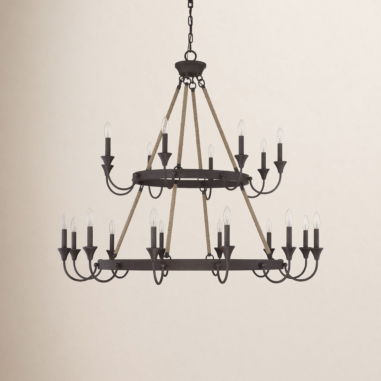 Dimmable Chandelier, 48"