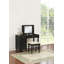 Ensemble de meuble-lavabo contemporain avec tiroir et tabouret-129025567