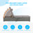 Outdoor Chaise Lounge Chair Set Of 2 With Adjustable Backrest, Table, And Cushions For Poolside, Beach, Or Garden Relaxation.-1398583215