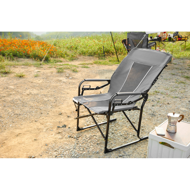 Chaise pliante surdimensionnée portable, Grey