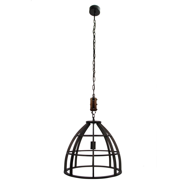 Lederman 1 - Light Single Dome Pendant, 160cm H x 47cm W x 47cm D