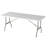 71" Plastic Rectangular Portable 6-Foot Folding Table - Indoor and Outdoor Table