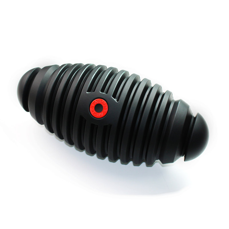 Black Dynamic Anti-Fatigue Foot Roller with Massage Function