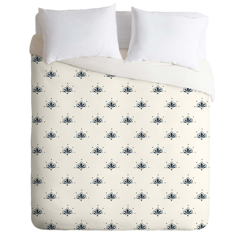 Social Proper Polyester Geometric Shapes Duvet Cover, Twin/Twin XL Duvet Cover + 1 Standard Sham
