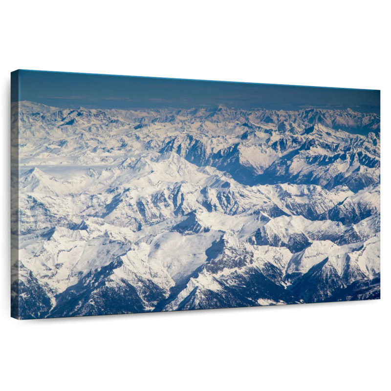 Alvord Swiss Alps, 26" H x 39" W