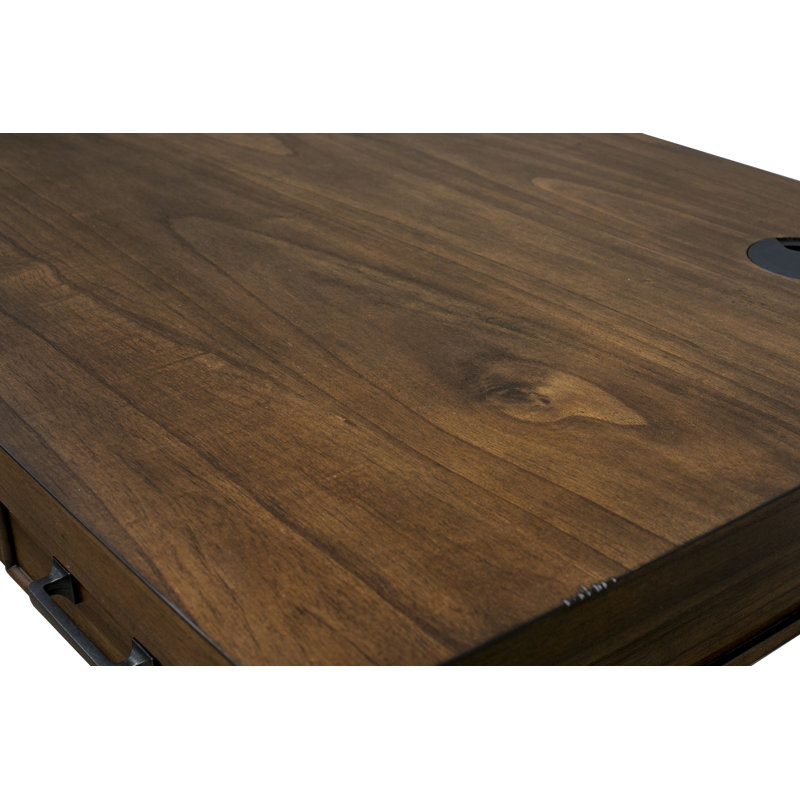 Monico Computer Desk with Power Outlet
