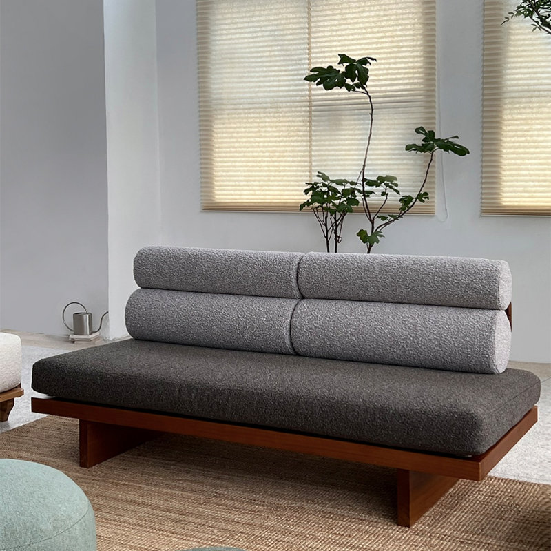 Canapé moderne et créatif, Gris foncé