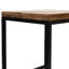 Tabouret de comptoir en bois massif de 25 po
