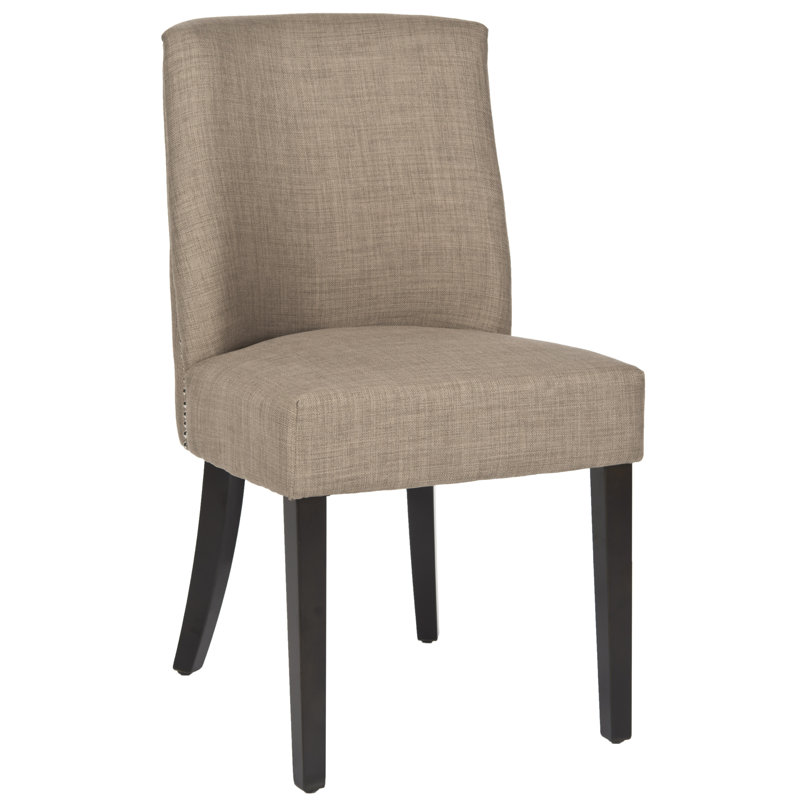 19.3'' H Upholstered Side Chair, Olive