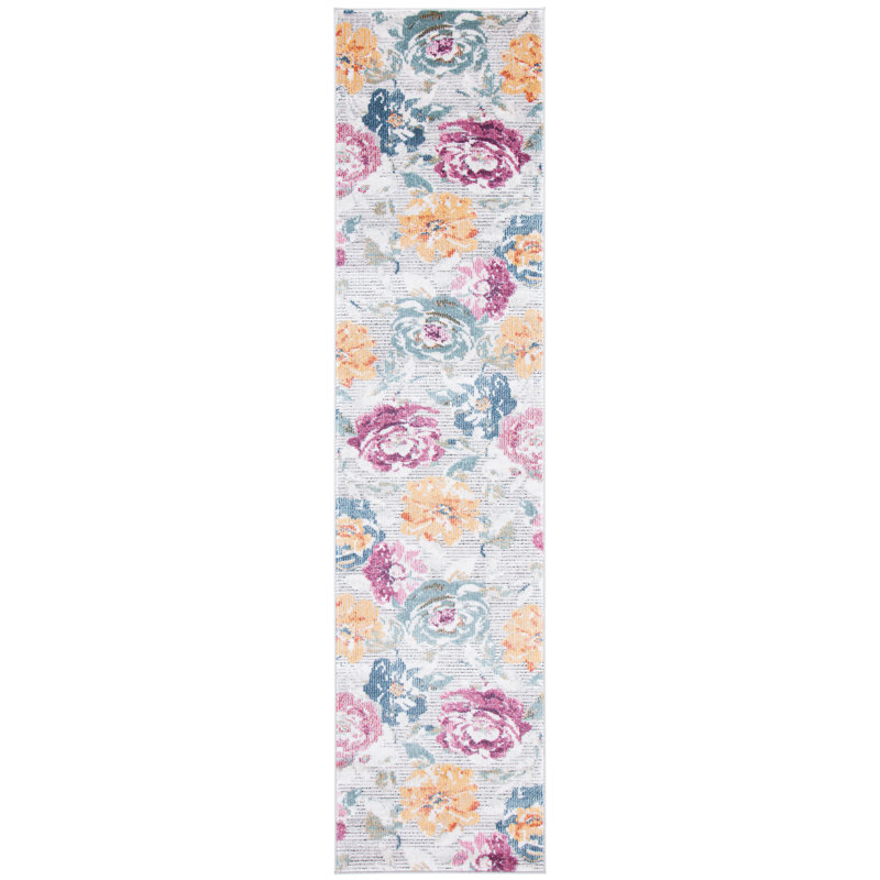 Gallois 900 Performance Floral Rug, Runner 2'2" x 9'