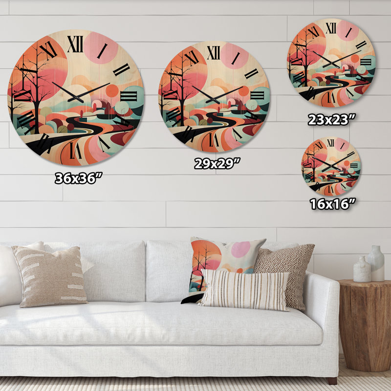 Horloge murale Palni, Grand