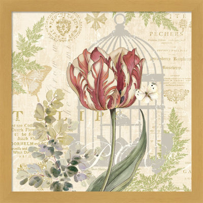 "Floral Nature Trail II" par Pamela Gladding, art mural encadré