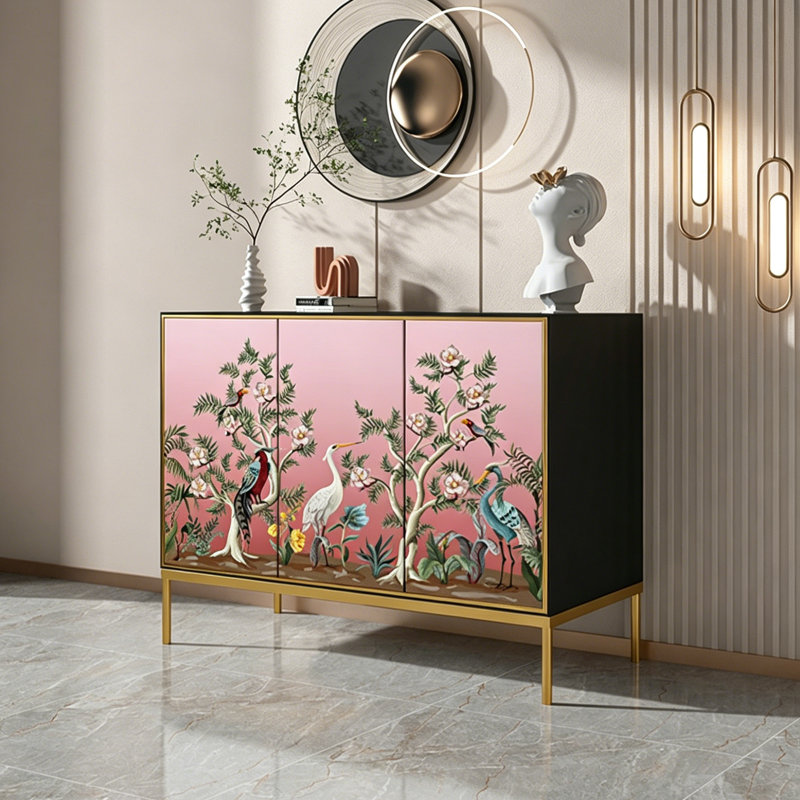 Chinese Style Solid Wood Storage Cabinet