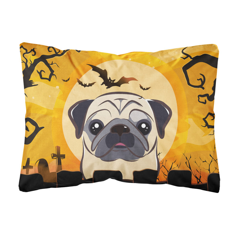  Coussin intérieur / extérieur Halloween, Fauve