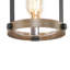 Mini-luminaire suspendu cylindrique simple à 1 lumière de 6 po Dayton