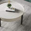 Table basse simple de style crème moderne