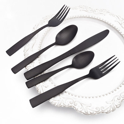 Red Barrel Studio® Stainless Steel Flatware Set - Service for 4