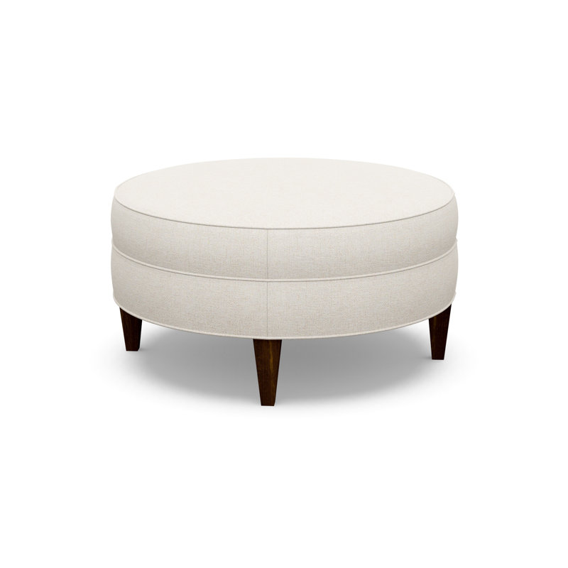 Round Ottoman, 5246-70, Walnut