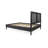 Queen Bed With Rattan Headboard