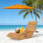 Chaise berçante en bois, chaise berçante d'extérieur