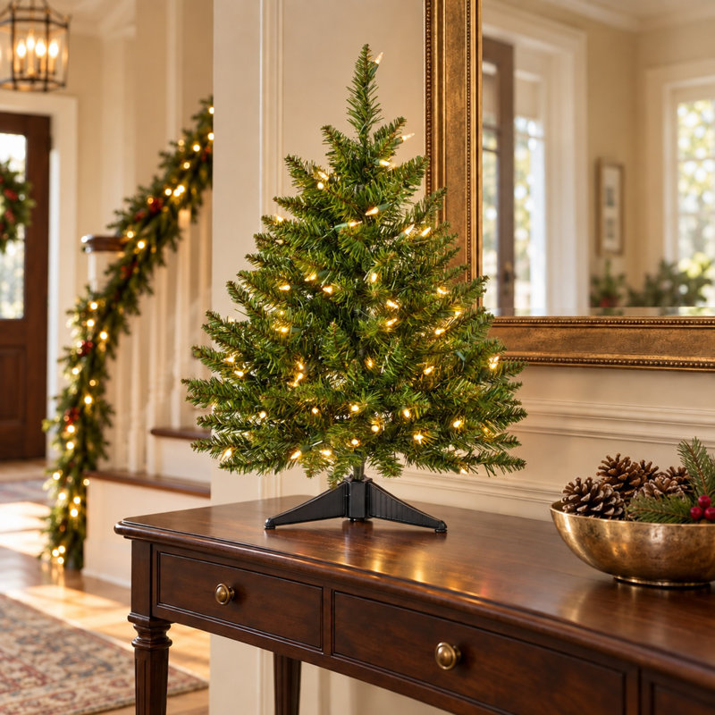 Arbre de table Lit Fraser, 2', Illuminée