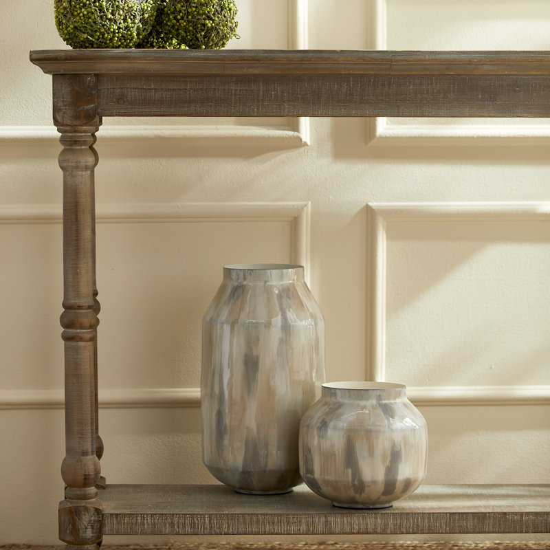 Ashelman Handmade Metal Decorative Urns & Jars, 15.5"
