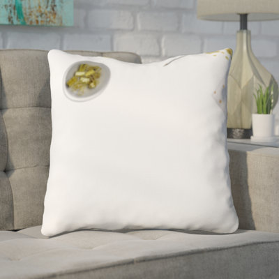 Microsuede Throw Pillow