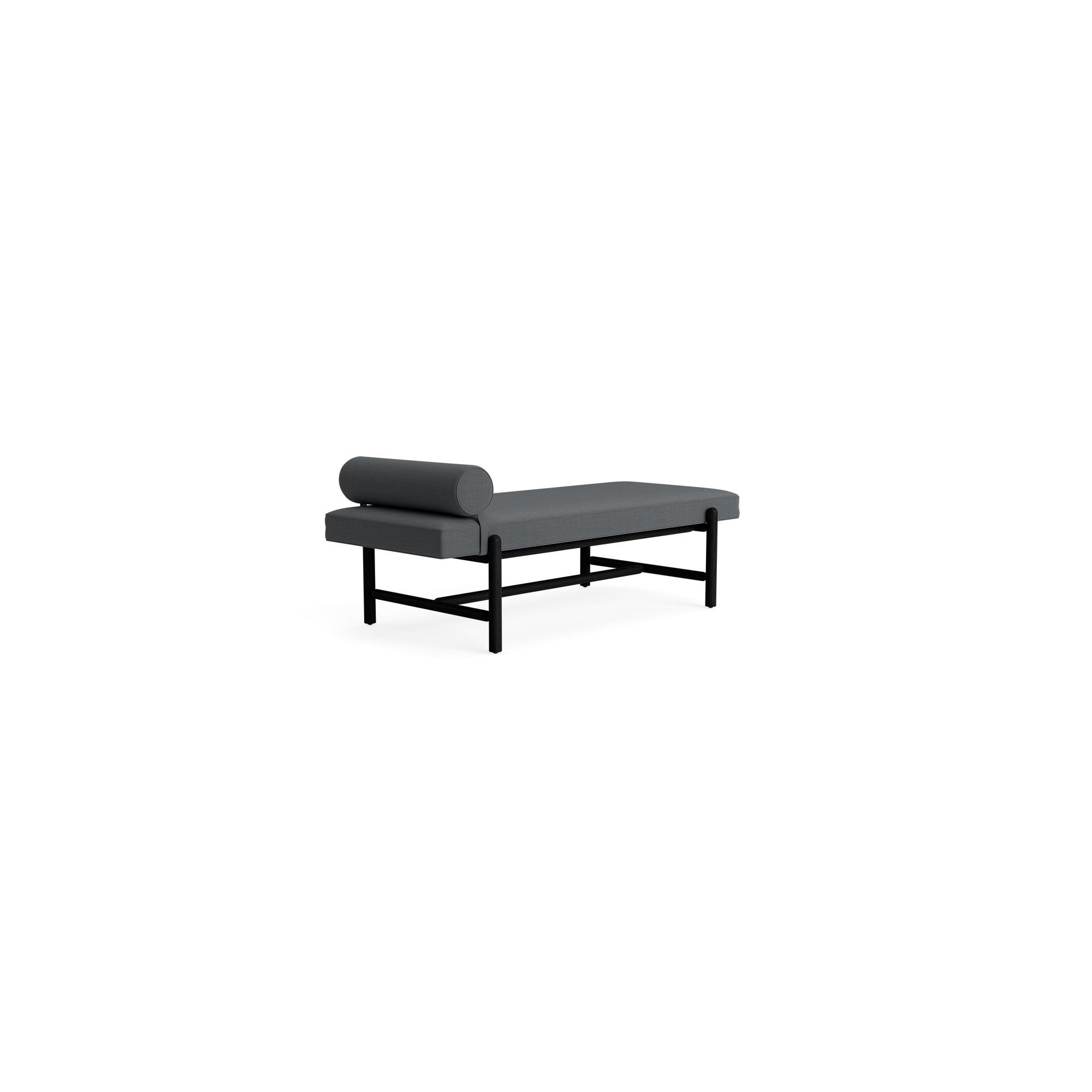 Cellire Bench, Charcoal, Black