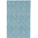 Ajacia Geometric Aqua Area Indoor/Outdoor Area Rug