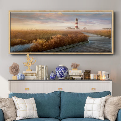Private Path I- Framed Canvas