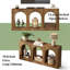 Table d'appoint Classic Design, table de vestibule arquée, console (table seulement)
