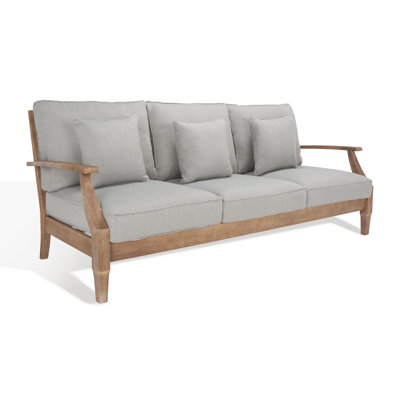 Samya 82" Eucalyptus Patio Sofa