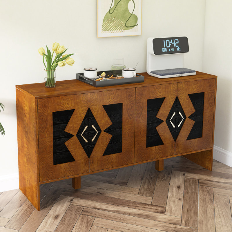 Buffet 60 "Mid Century, Brun