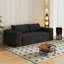 Canapé 78,8 po 3 pièces, tissu velours côtelé, sièges profonds, causeuse confortable, sans assemblage-1097770034