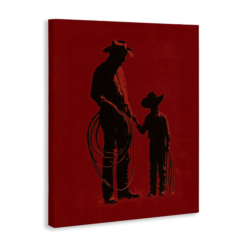 Bourgogne père et fils, toile par Arlington Prints, H 20 po x l 16 po