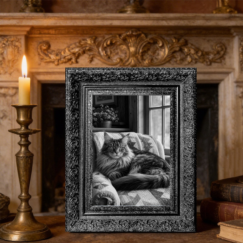 Cadre photo noir 3 pièces Cozy pour photos de 11 po x 14 po et affichage de photos de tous les jours, Noir, 3